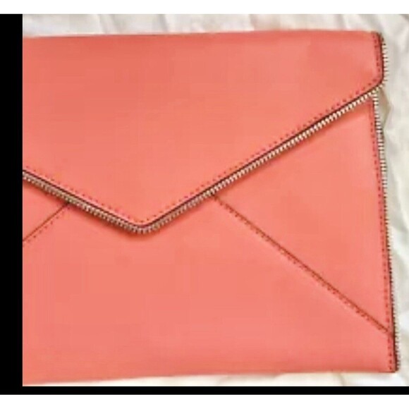 Rebecca Minkoff  Envelope Clutch  card pockets Leather - Picture 5 of 11